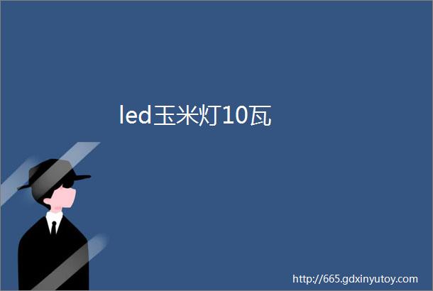 led玉米灯10瓦